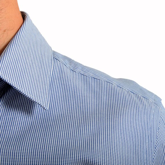 Hugo Boss Men's "Jano" Slim Fit Geometric Print Button Down Dress Shirt - Picture 7 of 10